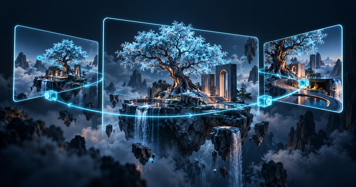 Hy-Nomas brings continuing control to generated video worlds